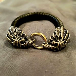 MENS BRACELET - NATIVE AMERICAN CHIEF